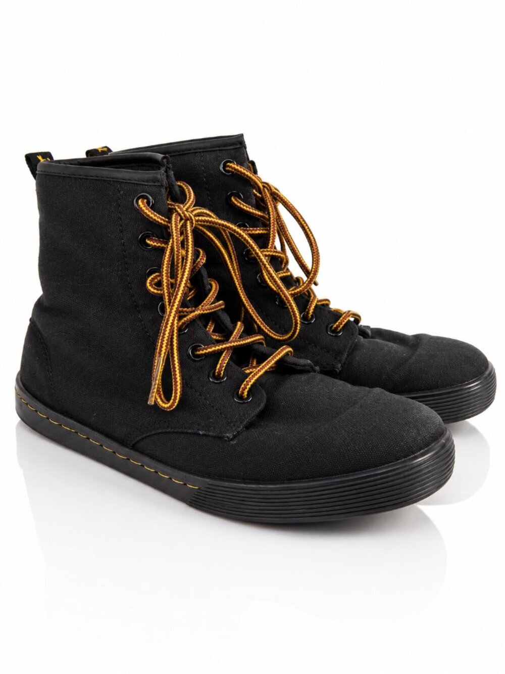 Dr DOC MARTENS Sheridan Canvas Ankle Boots Black Womens 7